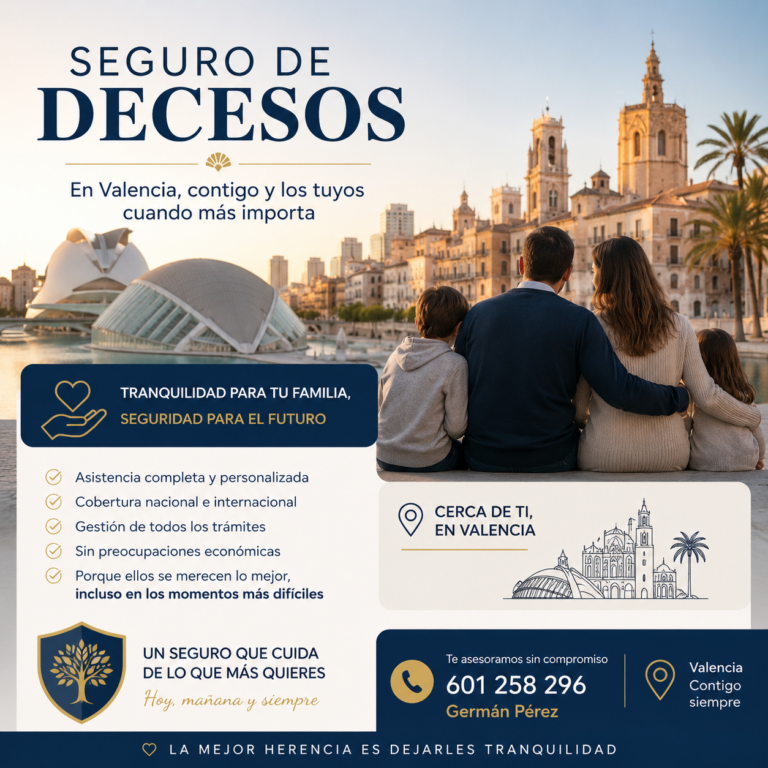 seguro de decesos en Valencia